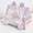 Pink, variant on Cute Plush Doll Tent Bed with Curtains Mini Doll House Furniture for 6in Plush Dolls Desktop Ornament Doll Accessory for Kids Role Play and Dollhouse Decoration