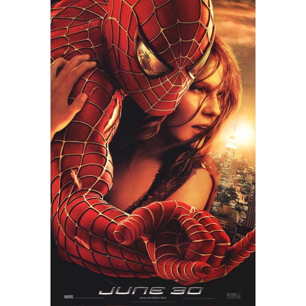 Spider Man 2 2004 11x17 Movie Poster Walmart Com