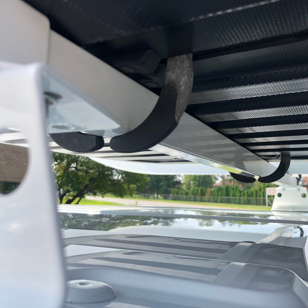 Vantech Heavy Duty 3 Bar Ladder Roof Rack Fits Transit Cargo Van Low