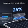 thumbnail image 3 of Renogy 16BB N-Type 200 Watt Solar Panel 24V, 25% High-Efficiency, Solar Panel for Power Station, RV, Cabin, Off-Grid Applications, 3 of 9