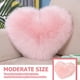 thumbnail image 4 of Cojín de peluche para San Valentín, cojín con forma de corazón, cojín para sofá, 4 of 6