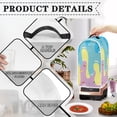thumbnail image 4 of HELLHERO Blender Cover 1Set Blender Dust Cover Polyester Foldable for Home Kitchen Indoor Hand Strap Abstract Gradient, 4 of 6