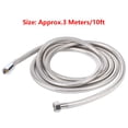 thumbnail image 5 of Rupoun 3‑Meter Stainless Steel Long Shower Hose – Explosion‑Proof, Rust‑Resistant, Easy Install for Elderly & Pet Use, 5 of 11