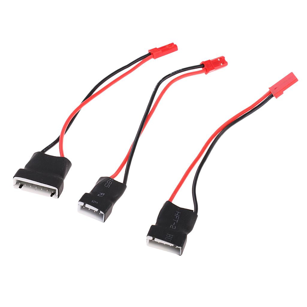 3S 4S 6S RC Lipo Battery Balance Charger Connection Adapter Cable JST