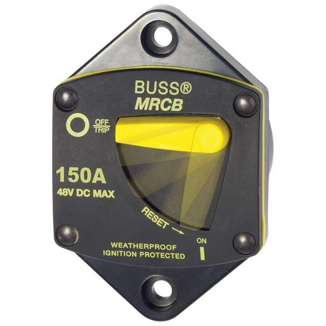 Interruptor automático Blue Sea Systems 7048 Serie 187 150 A DC