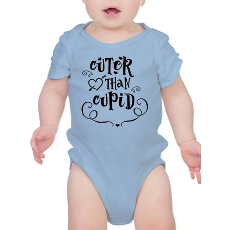 

Cuter Than Cupid Bodysuit Infant -Smartprints Designs 12 Months
