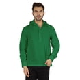 thumbnail image 1 of Inkmeso Kurta Courte à Capuche Unie Henley pour Hommes T-shirt en Coton à Manches Longues Coupe Régulière Tenue d'Été, 1 of 7