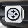 thumbnail image 1 of Pittsburgh Steelers Hitch Cover Chrome Emblème sur Chrome, 1 of 10