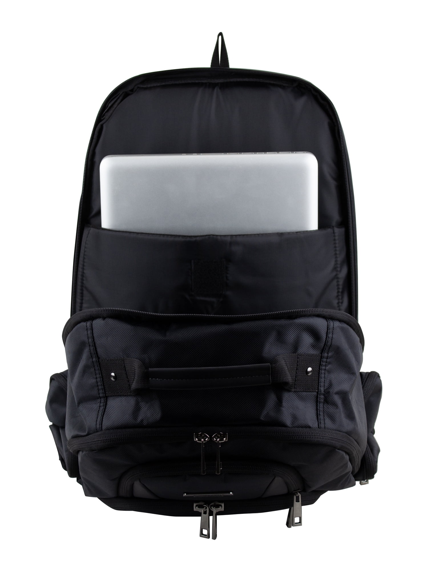 Eastsport Unisex Limited Viper Tech Backpack, Black/Charcoal