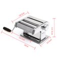 thumbnail image 4 of Máquina de pasta, máquina manual de acero inoxidable para pasta casera, envolturas de albóndigas Mighty Rock pasta machine, 4 of 8