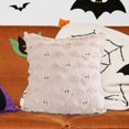 thumbnail image 3 of Super Soft Cozy Lumbar Decorative Throw Pillow Covers Fuzzy Plush Fur Cushion Cover Pillowcase for Sofa Couch Bed Livingroom 18"x18", Pink, 3 of 7