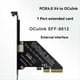 thumbnail image 5 of Tarjeta de Expansión PCIe 4.0 X4 A Oculink SFF8611/8612 A SSD SFF-8639 U.2 para Tarjeta Gráfica Externa para Win/Linux, 5 of 5