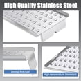 thumbnail image 5 of BCA070 Drip Tray Replacement Parts for Camp Chef PG24, SmokePro SG24/STX 24, Woodwind WIFI 24/SG 24 Pellet Grills, Drip Pan for Traeger Pro 20 22 575 Series, Lil Tex, Lil Tex Elite, Mesa 22, 5 of 7