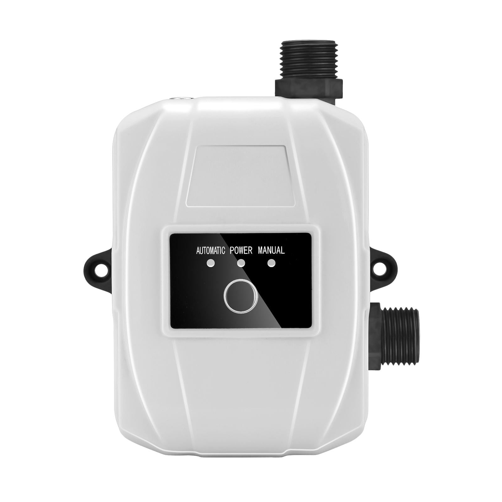 Water Pressure Pump DC 24V Silent 33L/Min Pressure Controller Brushless Water Pump for Home Solar Heater Kitchen Garden Sink White
