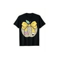 thumbnail image 1 of Teacher Coquette Pencil Bow And Apple Teacher T-Shirt Round Neck Cotton Black T-Shirt for Women Men Short Sleeve T-Shirt Shirts Men Women T-Shirts, 1 of 6