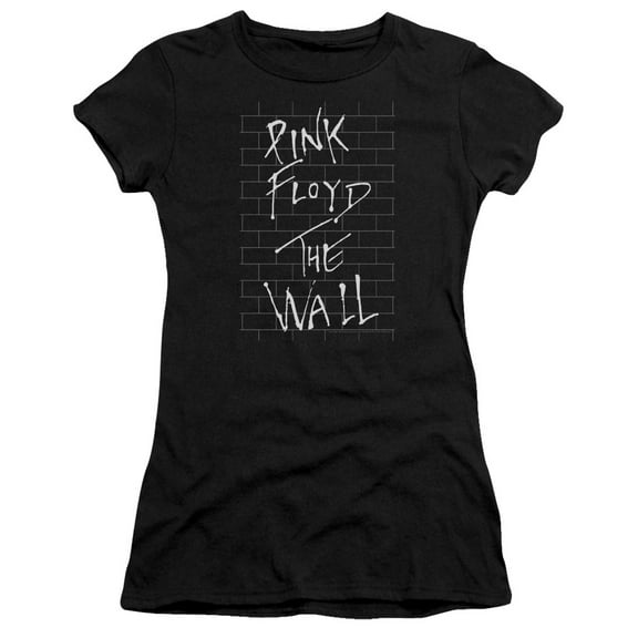 Roger Waters The Wall 2 Junior Women's T-Shirt Sheer Black