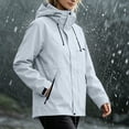 thumbnail image 6 of Women's Zipper Hoodie with Pockets Adjustable Drawstring Long Sleeves Camping Athletic Jacket XXL, 6 of 9