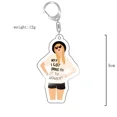 thumbnail image 4 of 2024 Taylors The Swifts Llaveros Cantante Gira Música Periféricos Acrílicos Charms Mochilas Colgantes Decoraciones Accesorios Clave Regalos, 4 of 5