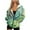Monstera Deliciosa Green, variant on Yuyamidu Womens Zip Up Hoodies Green Sweatshirt Oversized Sweatshirt for Women Clothes Hooded Sweatshirts Long Sleeve Workout Running Jacket XS