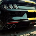 thumbnail image 2 of Car Rear Tail Light Lamp Stickers Honeycomb Type Decal Carbon Fiber Style 48 x 30cm, 2 of 5