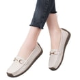 thumbnail image 1 of Zapatos Vestir Elegantes Mocasins Planos Mocasines Slip Mujeres en Casual, 1 of 8