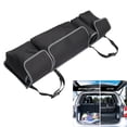 thumbnail image 1 of Car Rear Seat Storage Hanging Bag Backseat Trunk Organizer Hanging Organizer Foldable Cargo Storage Bag Adjustable Strap Durable Fit for Most Vehicles, 1 of 10