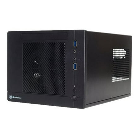 SilverStone SUGO SG05 Lite USFF mini ITX no power supply SFX12V black USB Audio