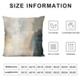 thumbnail image 5 of ONETECH Grey Throw Pillow Covers for Couch Bed Gray White Decorative Throw Pillows Sofa Cushion Cover Abstract Modern Square Pillowcases Art, 5 of 5