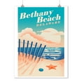 thumbnail image 2 of Bethany Beach, Delaware, Glowing Shore, Beach Scene (9x12 Wall Art Print, Home Decor), 2 of 3