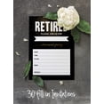 thumbnail image 4 of Inkdotpot Pack Of 30, Join Us Invitations With Envelopes, Retirement Party Celebration Invite Cards Fill-In Style Party Supplies 5 X 7 Inches, 4 of 7