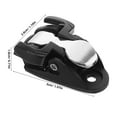 thumbnail image 2 of Phenofice 2Pcs Roller Skates Buckle Black Plastic Ensuring Stable Support For Casual Skaters And Professional Skaters, 2 of 8