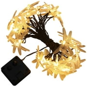 PPgejGEK LED Solar Lights String Outdoor Garden Lights String Christmas Small Color Lights Tax Free Weekend