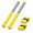 Yellow*2, variant on Badminton Swing Trainer with Adjustable Magnetic Resistance, Sound Feedback Power Trainer, Swing Correction & Precision Practice