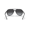 thumbnail image 4 of Ray Ban Grey Gradient Aviator Unisex Sunglasses RB4376 601/8G 57, 4 of 6