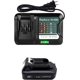thumbnail image 1 of Batería de repuesto para Makita 12V 2000mah BL1021B BL1020B BL1040B BL1041B BL1015 BL1016 con cargador DC10WD, herramientas compatibles DF031D DF0331D TD110D JR103D JR105D HSS000 HHHHHP3332D, 1 of 5