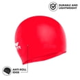 thumbnail image 2 of Tyr Solid Latex Swim Cap, 2 of 4