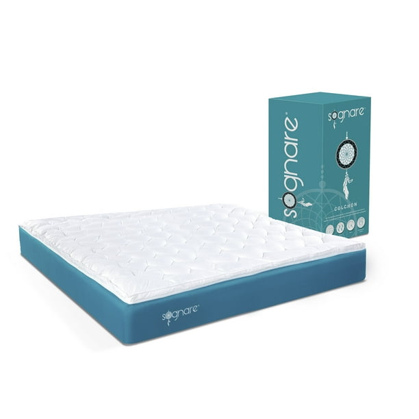 Sognare Colchon Zero Tamano King Size con 3 Capas de Memory Foam Tecnologia Zero Gravity Support Sognare Sognare Zero Walmart en linea