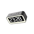 thumbnail image 2 of Inteprter Reloj despertador digital, relojes de escritorio para mesita de noche, reloj de con espejo multifuncional, relojes LED electrónicos para Electrodomésticos Negro Inteprter HA082671-01, 2 of 6