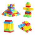 thumbnail image 1 of 66 pequeños bloques de construcción de plástico para niños empaquetados en cajas de almacenamiento, coloridos, 1 of 5