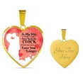 thumbnail image 6 of To My Wife Perfect Love Message Heart Pendant Necklace, 6 of 11