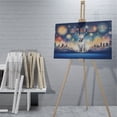 thumbnail image 4 of Happy New Year with Bull Terrier Fireworks Holiday Xmas Winter 2025 Horizontal Matte Canvas Poster Bully Dog Lovers Gifts Idea Wall Art Home Decor - 00025, 4 of 5