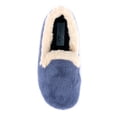 thumbnail image 4 of Lunar Womens Shake Faux Fur Trim Slippers, 4 of 6
