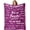 Burgundy, variant on Women Blanket Get Well Gifts for Women - You are Awesome 50" x 60" Soft Throw Blanket - Inspirational Gift for Her Thinking of You Friendship Gifts for Woman Feel Better After Surgery Gifts