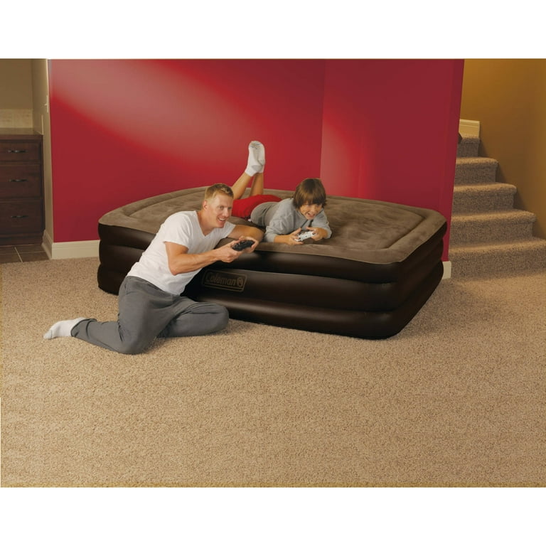 Coleman Queen Double High Airbed with Electric Pump