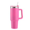 thumbnail image 1 of Gobelet Réutilisable 40Oz avec Paille, Couvercle Résistant aux Fuites, Tasse Isolée, Maintient le Froid, la Chaleur et la Glace pendant des Heures, 1 of 2