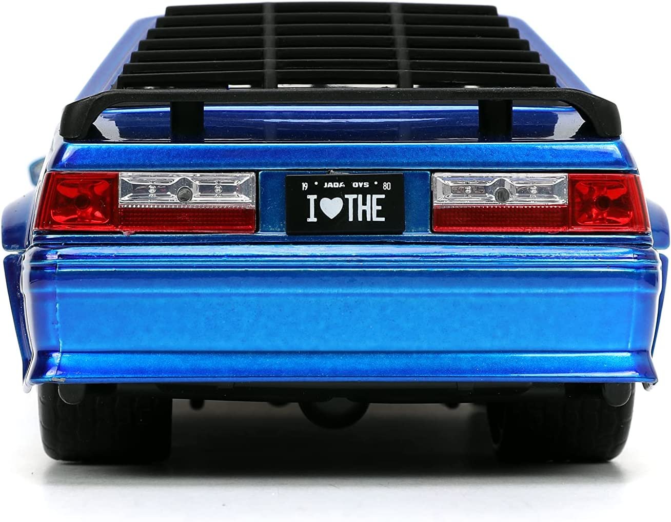 ミニカー I LOVE THE 1980&#39;s 1989 FORD MUSTANG GT 1989 Ford Mustang GT Fox Body Candy Blue with Graphics I
