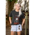 thumbnail image 4 of Betty Boop Cali LA Biker Club Cartoon Women's Graphic T Shirt Tees Brisco Brands S, 4 of 5