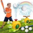thumbnail image 5 of Water Sprinkler Baseball Kids Outdoor Play Toys, 2 in 1 Snail Water Outside Toys with 2 Sprinkler Heads for Boys Girls, 5 of 5