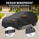 thumbnail image 3 of Funda de coche Bargains de aluminio para exteriores, funda completa impermeable con cremallera en la puerta del conductor, negra para Mazda CX-30, 3 of 7