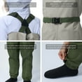 thumbnail image 6 of BASSDASH IMMERSE Women’s Breathable Stocking Foot Fishing Waders Waterproof Lightweight Chest Wader, 6 of 6